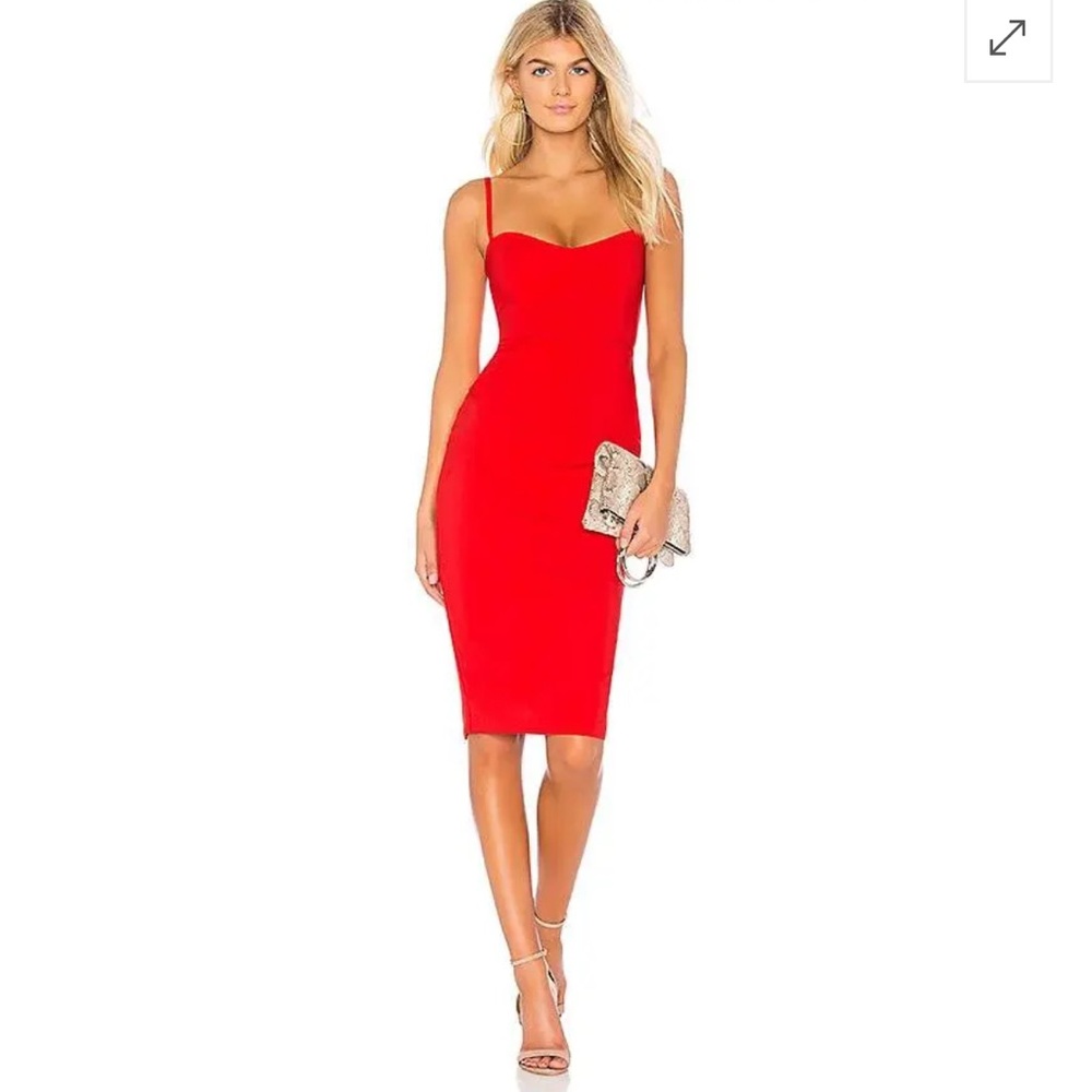 Allure Midi Dress in Cherry
Nookie